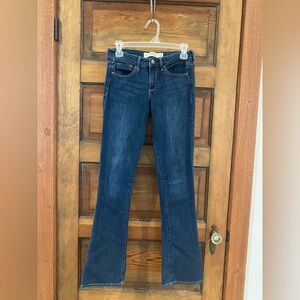 Abercrombie & Fitch Dark Blue Bootcut Jeans